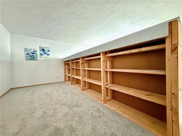 831 Fairview Ave, Parkersburg, WV 26101 - interior space featuring carpet flooring, baseboards, and a textured ceiling