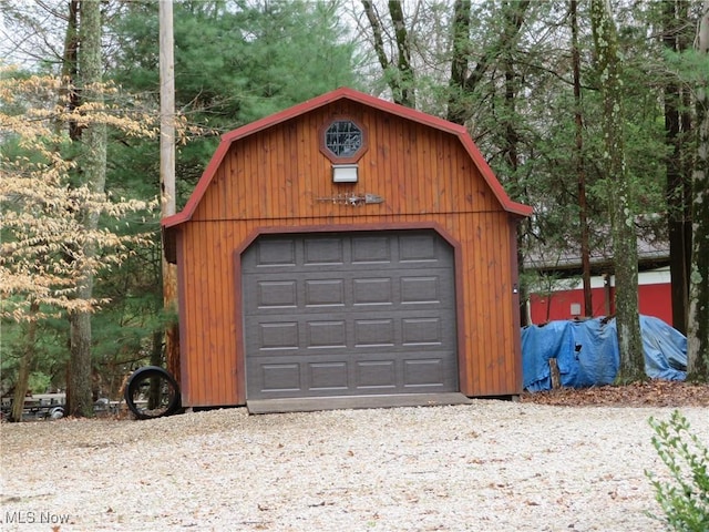 7301 Leafygreen St SW, Carrollton, OH 44615 - view of detached garage
