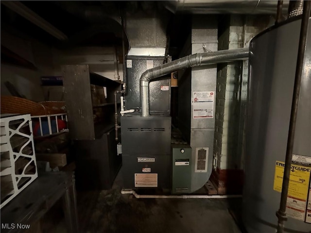 utilities featuring water heater