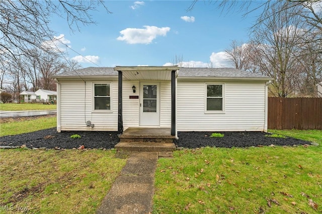 3665 Marcella Ave, Stow, OH 44224 - view of front of property featuring fence and a front yard