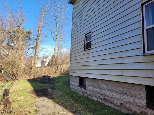 view of home's exterior