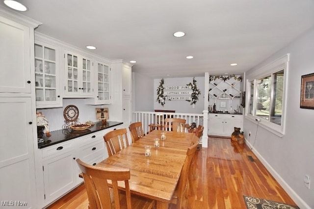 1208 Berwyn Dr SW, Sherrodsville, OH 44675 - dining room with light wood finished floors and recessed lighting