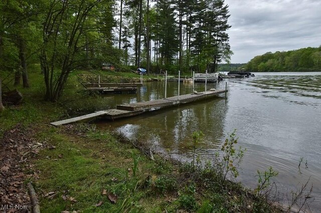 1208 Berwyn Dr SW, Sherrodsville, OH 44675 - dock with a water view