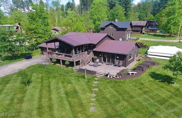 1208 Berwyn Dr SW, Sherrodsville, OH 44675 - aerial view of property and surrounding area