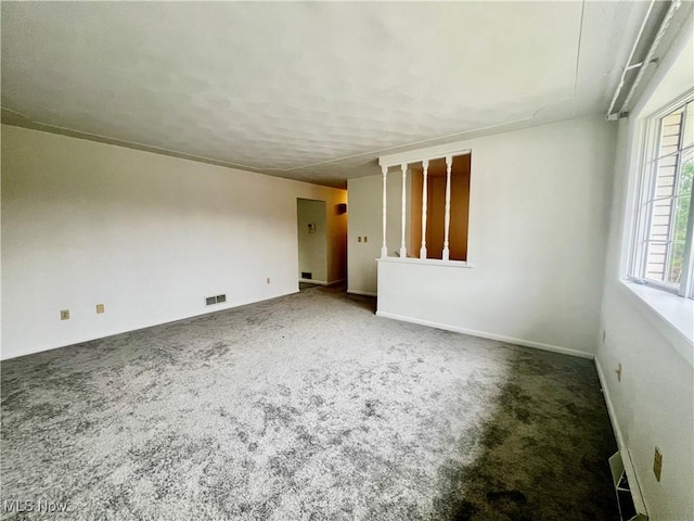 218 W Blvd, Mingo Junction, OH 43938 - spare room with carpet floors, baseboards, and visible vents