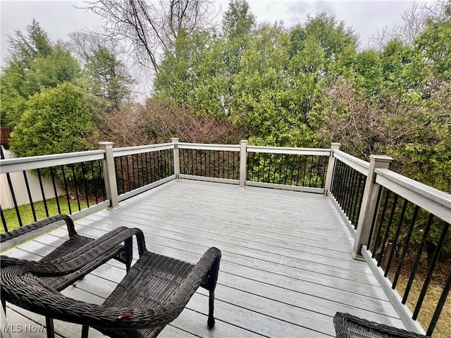 218 W Blvd, Mingo Junction, OH 43938 - view of deck