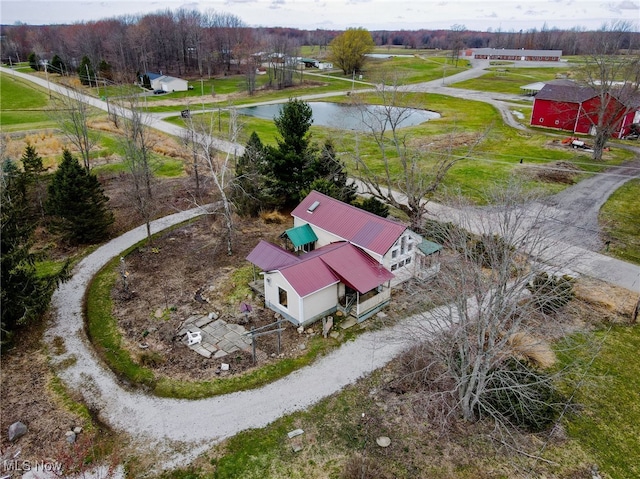 6232 Weaver Rd, Conneaut, OH 44030 - aerial view with a water view