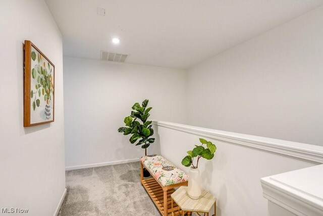 855-2 Dipper Ln, Aurora, OH 44202 - corridor featuring carpet flooring and recessed lighting