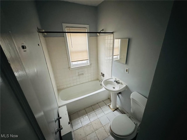 15610 Van Aken Blvd Unit 4, Shaker Heights, OH 44120 - full bathroom with tile patterned floors and bathtub / shower combination