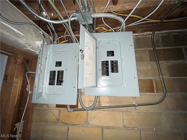 17809 Harvard Ave, Cleveland, OH 44128 - utility room featuring electric panel