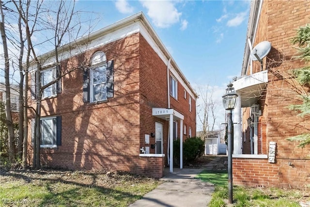 17809 Harvard Ave, Cleveland, OH 44128 - view of home's exterior featuring brick siding
