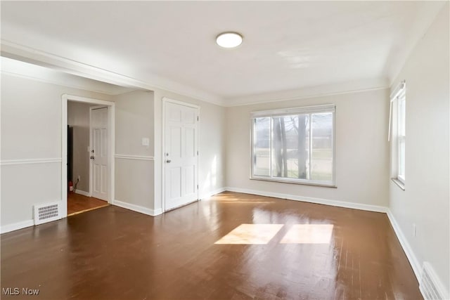 17809 Harvard Ave, Cleveland, OH 44128 - spare room featuring baseboards and visible vents