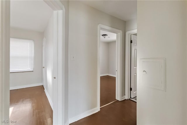 17809 Harvard Ave, Cleveland, OH 44128 - hallway with baseboards and wood finished floors