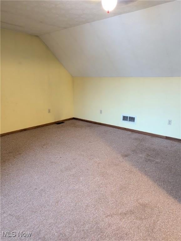 44790 County Road 23, Coshocton, OH 43812 - additional living space with baseboards, carpet floors, and visible vents