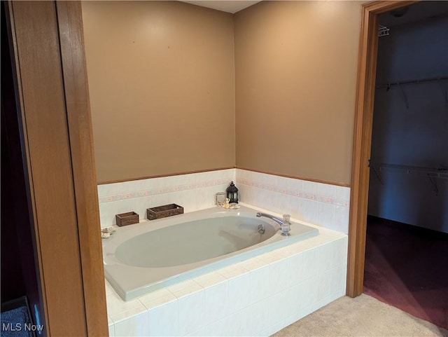 44790 County Road 23, Coshocton, OH 43812 - bathroom with a walk in closet and a garden tub