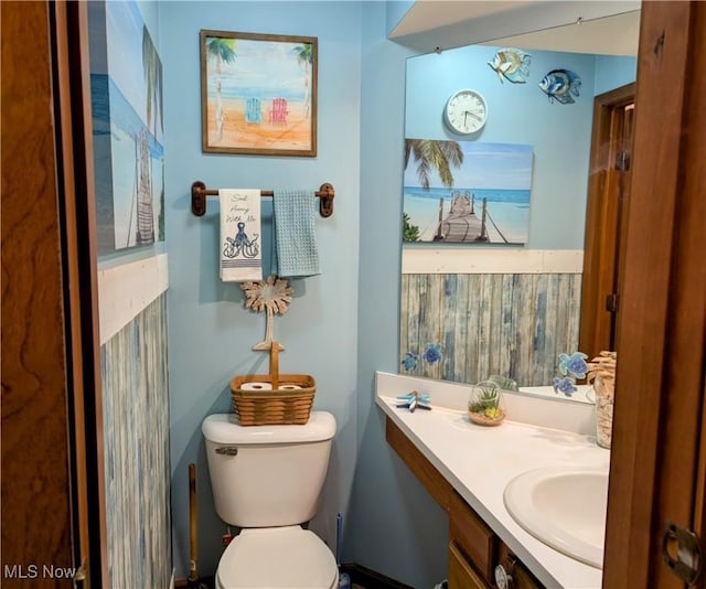 44790 County Road 23, Coshocton, OH 43812 - half bath featuring toilet and vanity