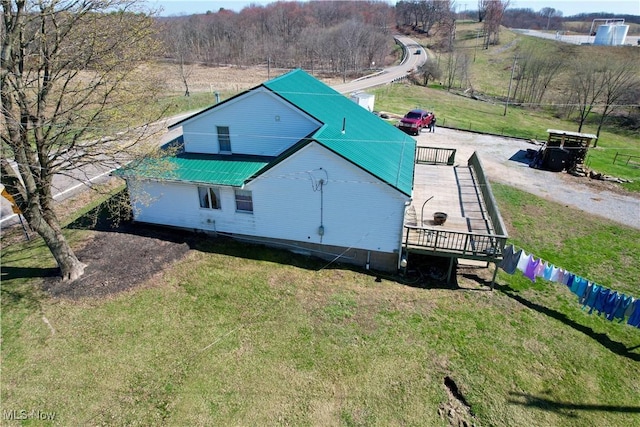 aerial view