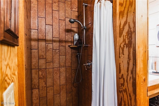 1000 Coon Fork Rd, Arnoldsburg, WV 25234 - bathroom view of a tile shower
