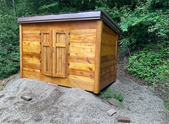 1000 Coon Fork Rd, Arnoldsburg, WV 25234 - view of shed