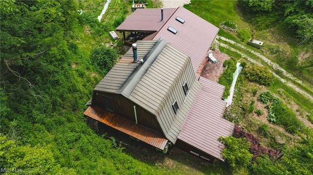 1000 Coon Fork Rd, Arnoldsburg, WV 25234 - view from above of property