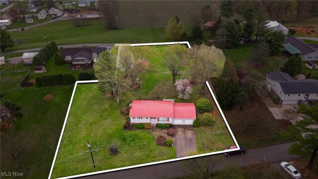 79 Windy Point Dr, Waterford, OH 45786 - birds eye view of property featuring a residential view