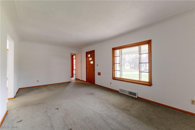 2955 Noel Dr, Youngstown, OH 44509 - carpeted empty room with baseboards and visible vents
