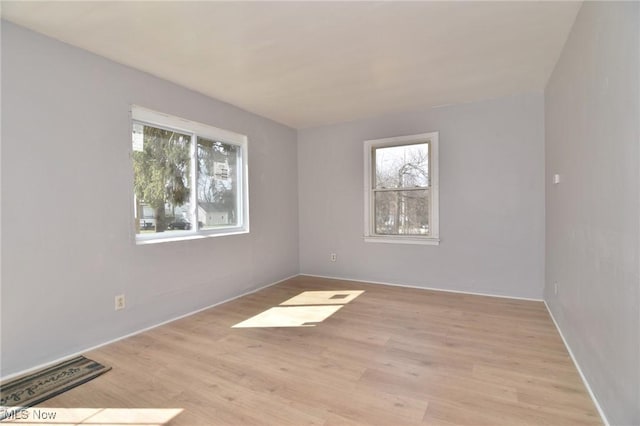 1118 Hartford Ave, Akron, OH 44320 - spare room with light wood finished floors