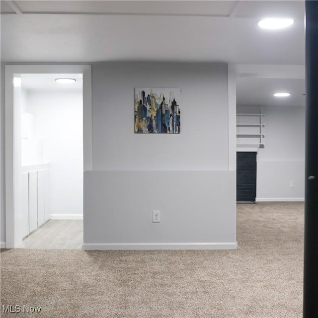 9171 Ridge Rd, North Royalton, OH 44133 - empty room featuring carpet and baseboards