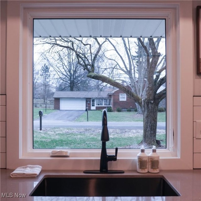 9171 Ridge Rd, North Royalton, OH 44133 - kitchen view of a sink