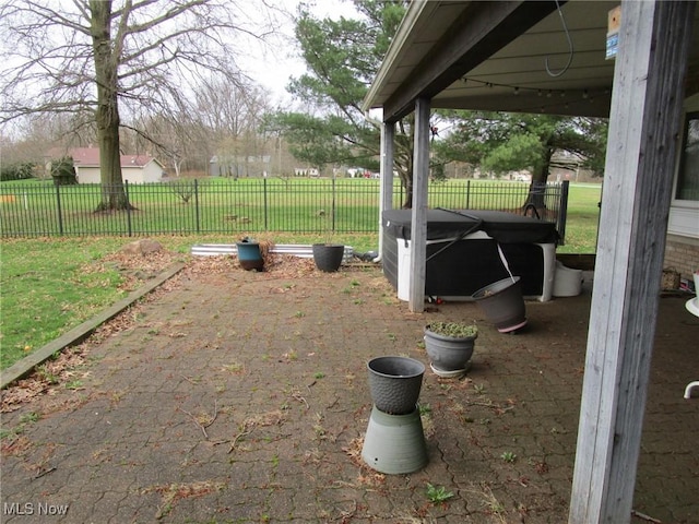3701 Villa Marie Rd, Lowellville, OH 44436 - view of yard featuring fence