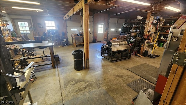 53525 Somerton Hwy, Jerusalem, OH 43747 - below grade area featuring a workshop area