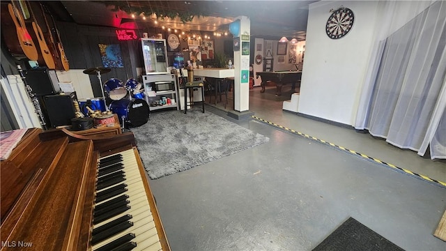 53525 Somerton Hwy, Jerusalem, OH 43747 - miscellaneous room featuring concrete flooring