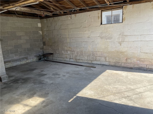 23314 Frostyville Rd, Caldwell, OH 43724 - view of unfinished basement