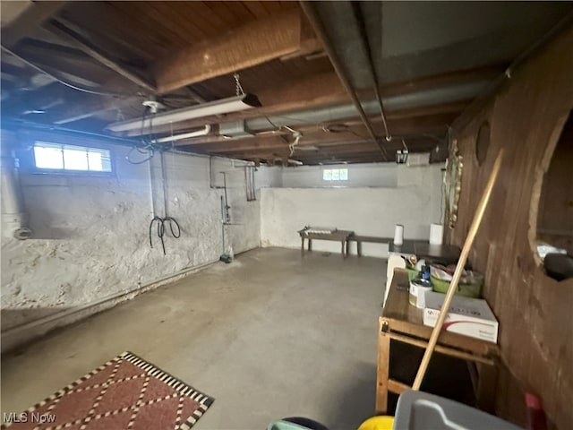 23314 Frostyville Rd, Caldwell, OH 43724 - view of basement