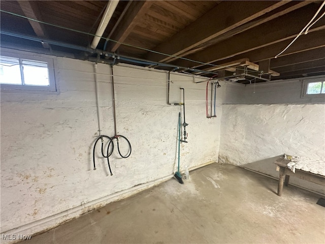 23314 Frostyville Rd, Caldwell, OH 43724 - basement with plenty of natural light