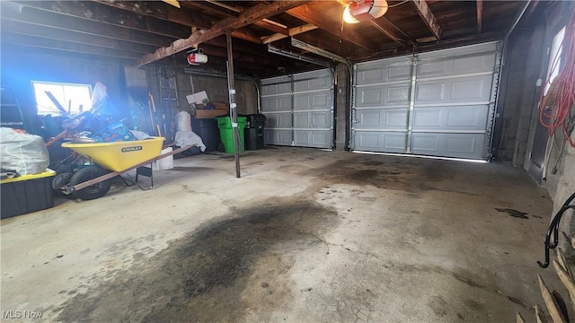 228 N 8th St, Coshocton, OH 43812 - garage with a garage door opener