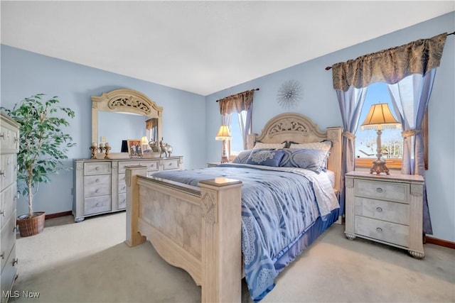 6722 Silvermound Dr, Mentor, OH 44060 - bedroom featuring light carpet and baseboards
