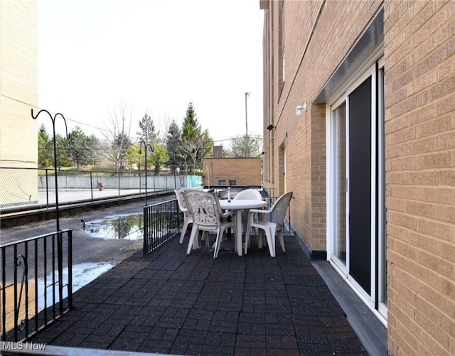 3333 Warrensville Center Rd Unit 204, Shaker Heights, OH 44122 - view of patio / terrace featuring outdoor dining space