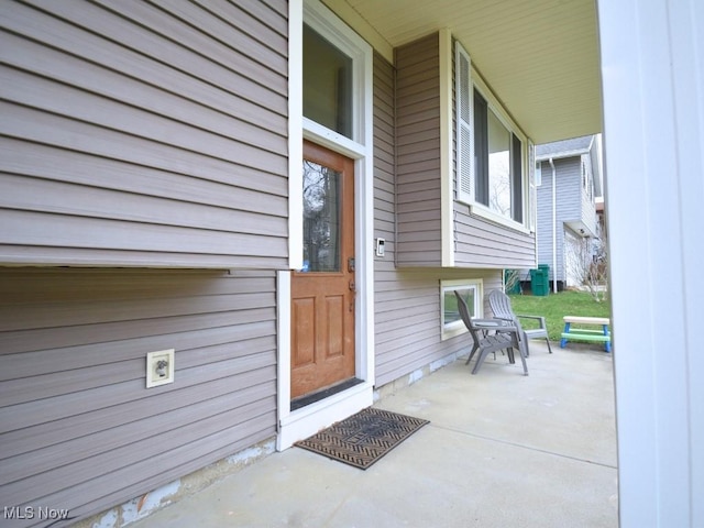 view of entrance to property