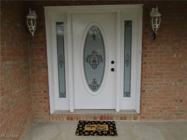 230 Bryden Rd, Weirton, WV 26062 - entrance to property featuring brick siding