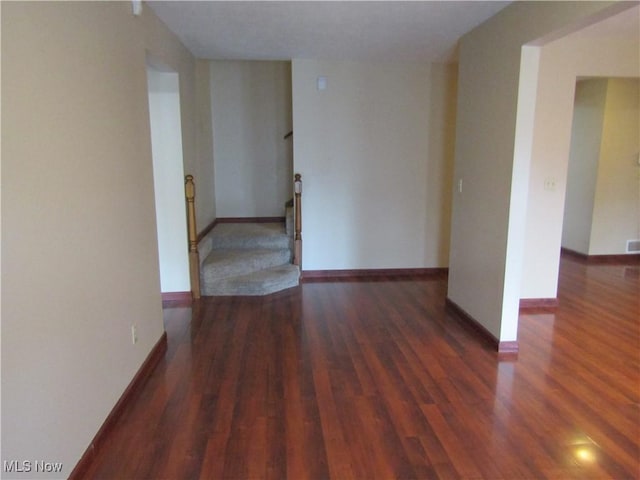230 Bryden Rd, Weirton, WV 26062 - unfurnished room with baseboards and wood finished floors