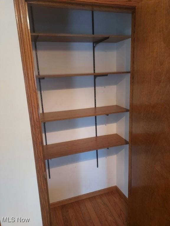 view of closet