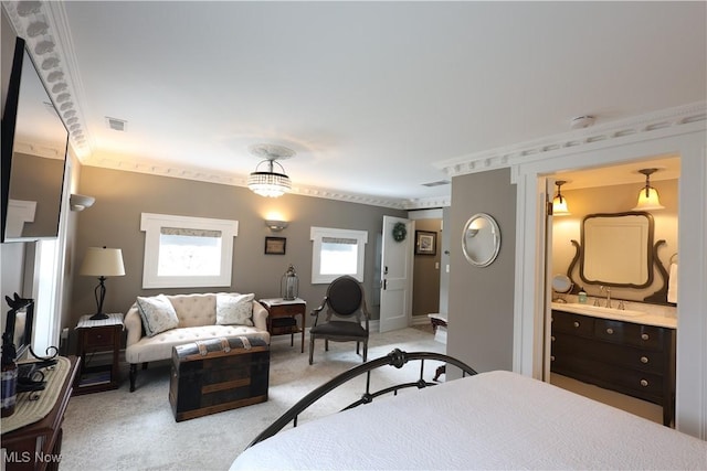128 Center St, Milan, OH 44846 - bedroom with light colored carpet and visible vents