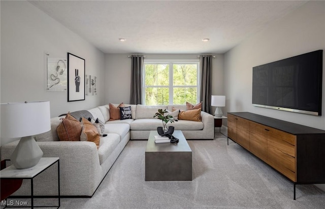 3691 Summerfield Ln, Richfield, OH 44286 - living area featuring light carpet