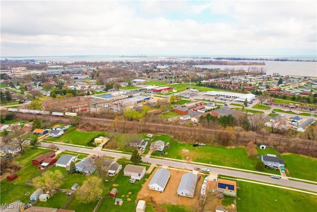 1996 E Oldgate Rd, Sandusky, OH 44870 - drone / aerial view with a water view