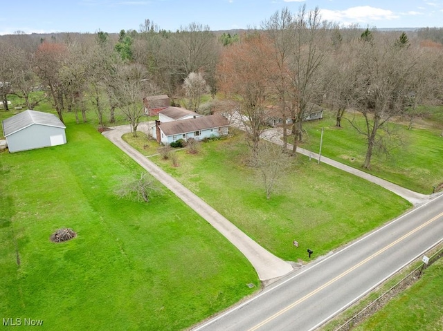 drone / aerial view