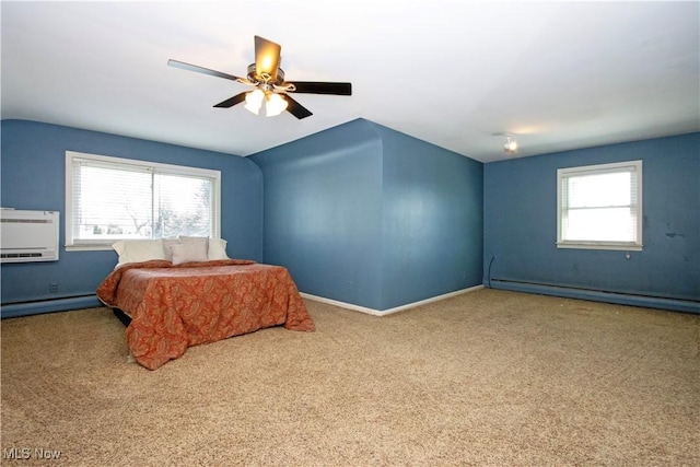 31 Morgan Ave, Ashland, OH 44805 - bedroom with multiple windows, baseboard heating, and carpet floors