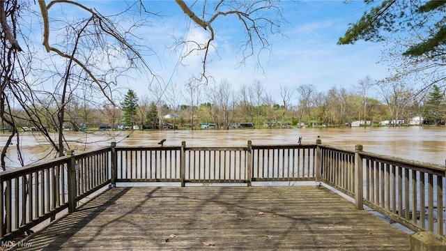 3020 State Route 376, Stockport, OH 43787 - view of wooden deck