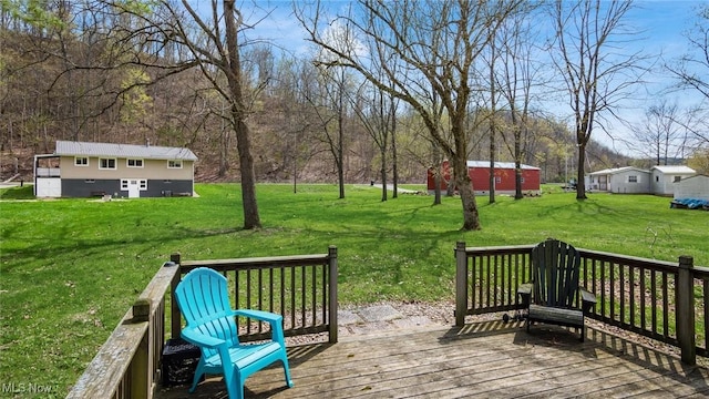 3020 State Route 376, Stockport, OH 43787 - deck with a yard
