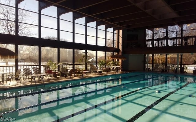 view of pool